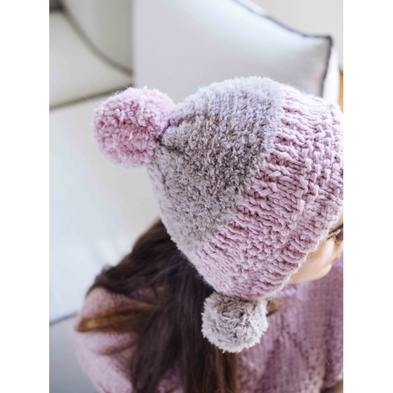 Modèle de Bonnet Big Merino - Velour