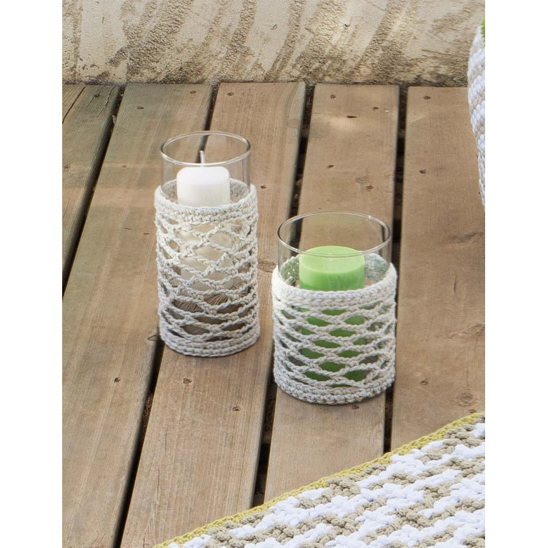 Modèle de Cache Pots Love Denim