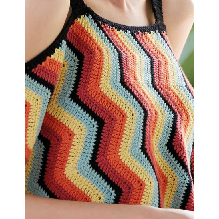 Modèle de Top Cotton Alpaca