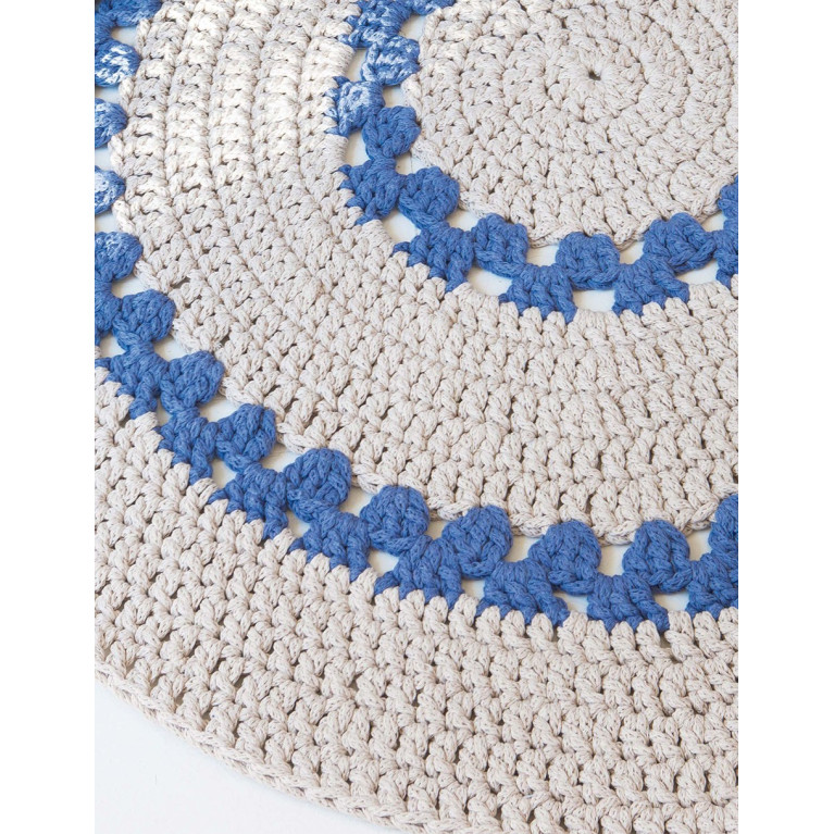 Modèle de Tapis Scuby Cotton