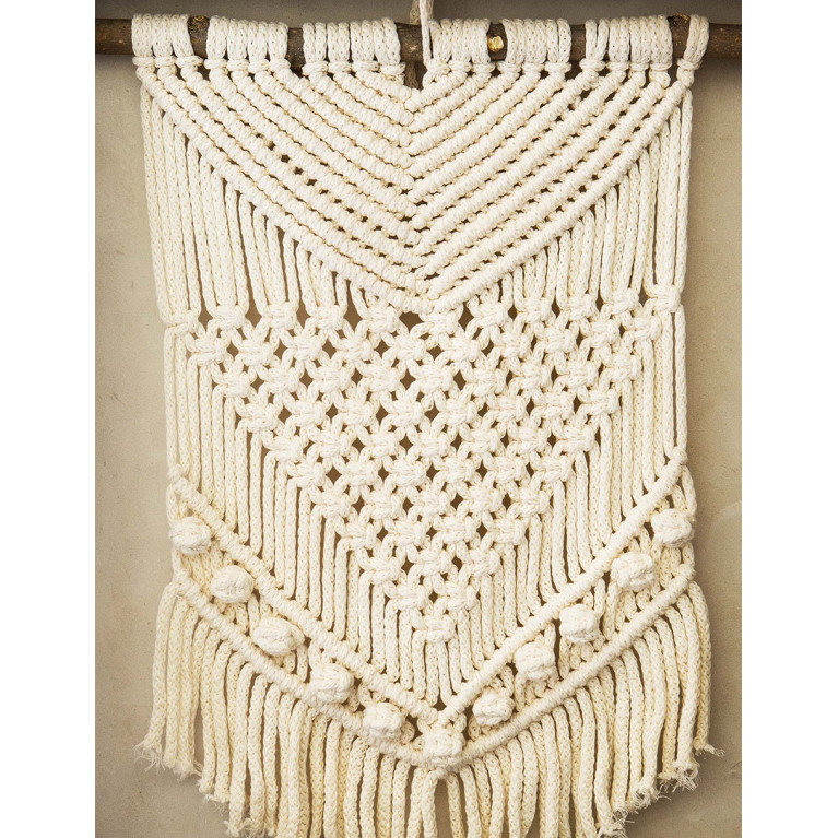 Modèle de Tapis en macramé Scuby Cotton