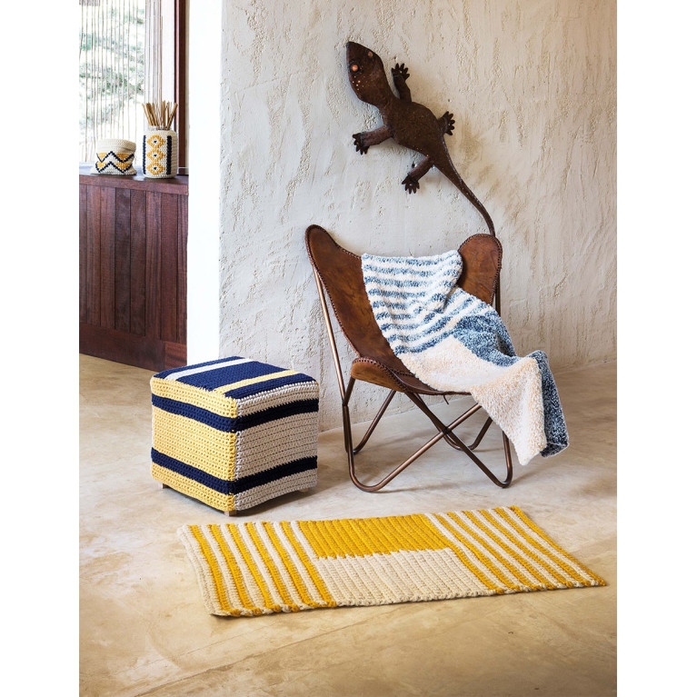 Modèle de Housse Pouf Big Ribbon