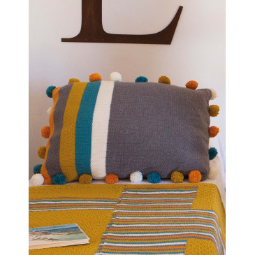 Modèle de Coussin Merino Aran