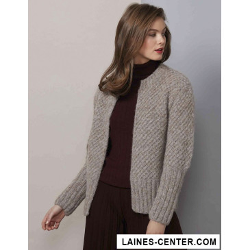 Modèle de Veste Alpaca Silver