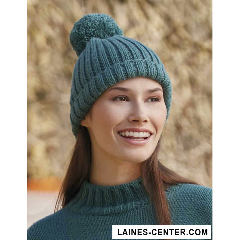 Modèle de Bonnet Basic Merino