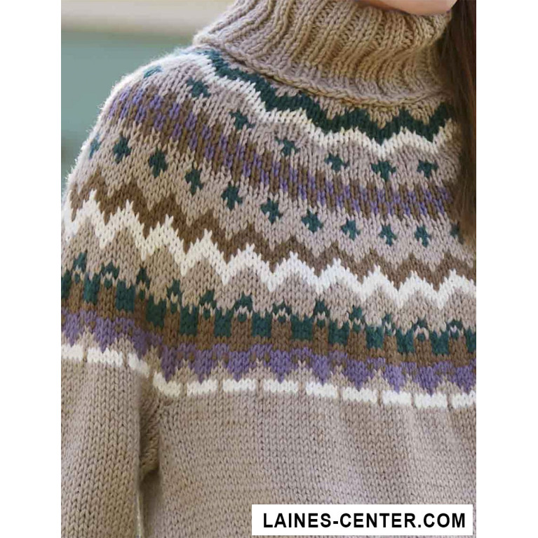 Modèle de Pull Merino Aran