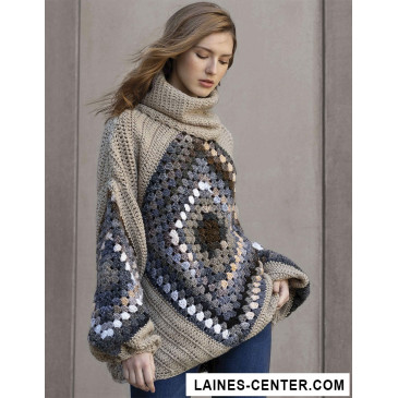 Modèle de Pull Azteca / Merino Aran