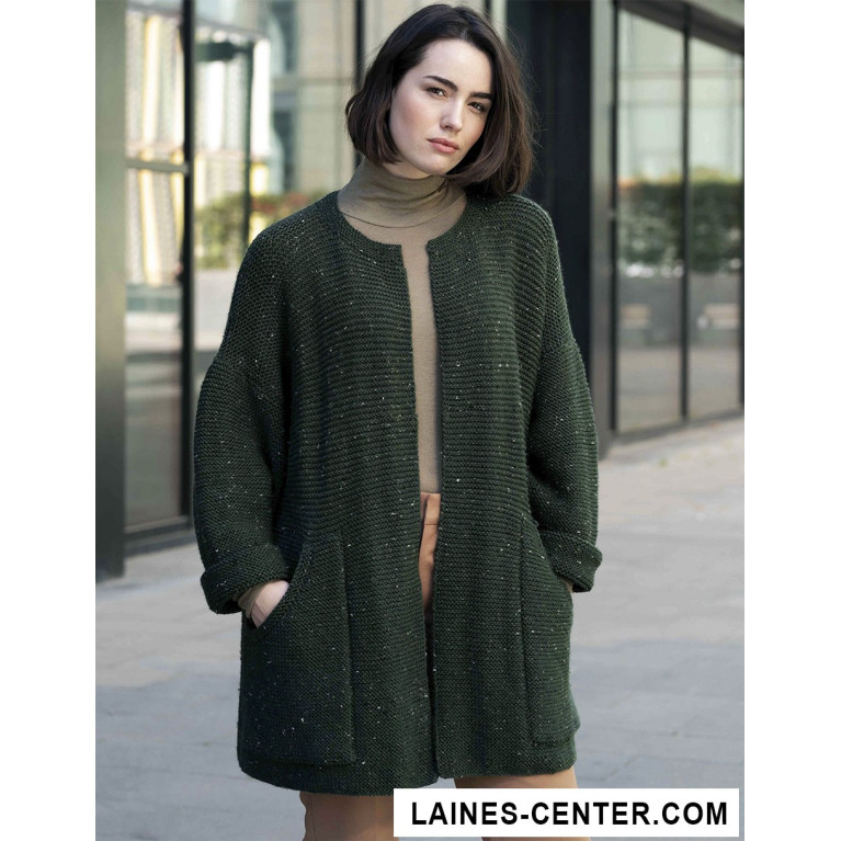 Modèle de Veste Merino Tweed