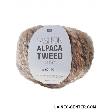 Fashion Alpaca Tweed Chunky 001