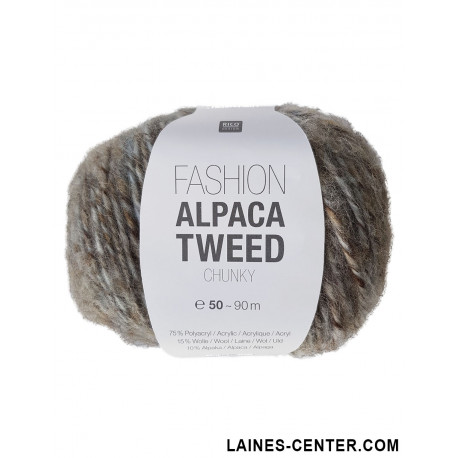 Fashion Alpaca Tweed Chunky 003