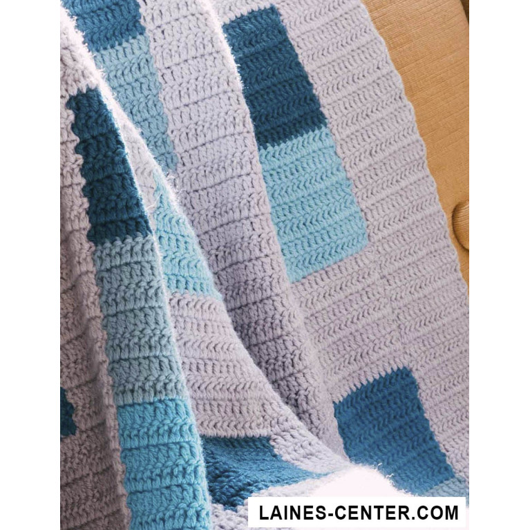 Modèle de Couverture Merino Aran