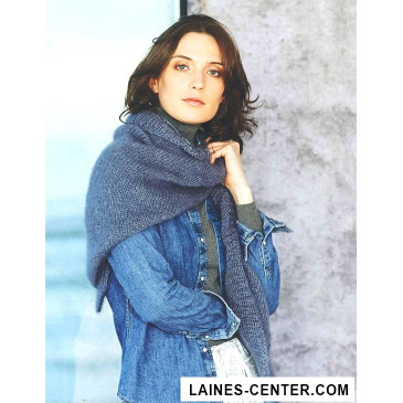 Modèle de Châle Essentials Super Kid Mohair Loves Silk