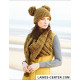 Modèle de Bonnet Fashion Alpaca Tweed Chunky
