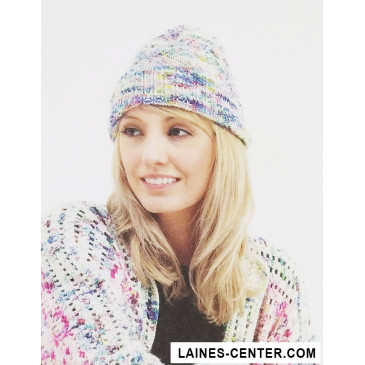 Modèle de Bonnet Luxury Hand-Dyed Happiness