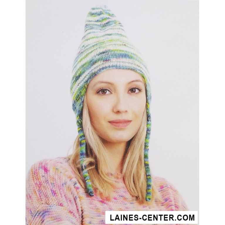 Modèle de Bonnet Luxury Hand-Dyed Happiness