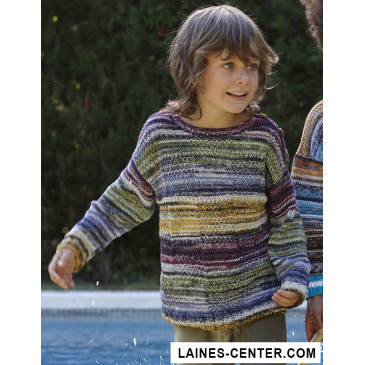 Modèle de Pull Degradé Sun