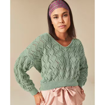 Modèle pull Alicia en Phil Océan - Format PDF