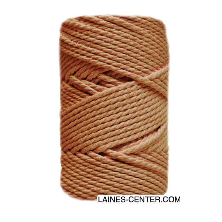 Macramé 3mm gris canela
