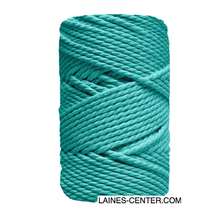 Macramé 3mm esmeralda