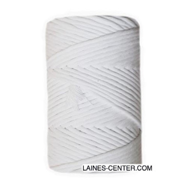 Macramé Peigné blanc