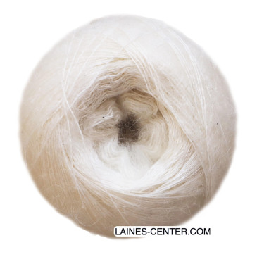 Mohair color ecru