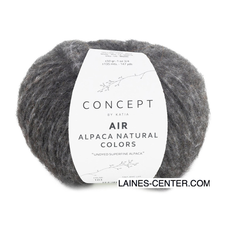 Air Alpaca Natural Colors 103