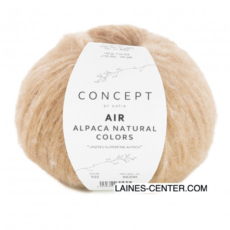 Air Alpaca Natural Colors 105