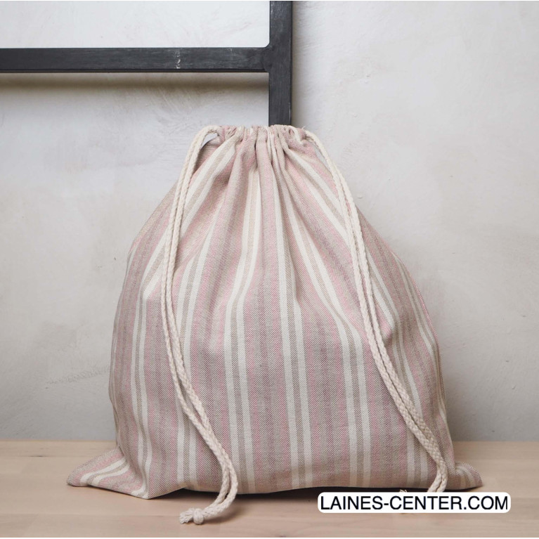 Sac à Ouvrage Coulisse 6B STRIPES