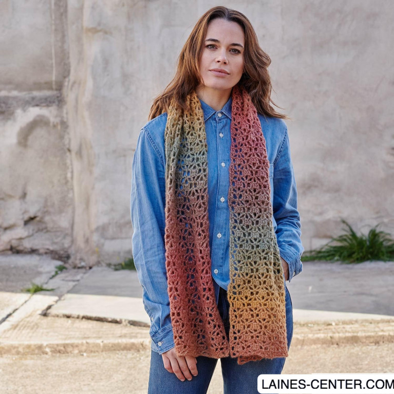 Echarpe Angelo - crochet