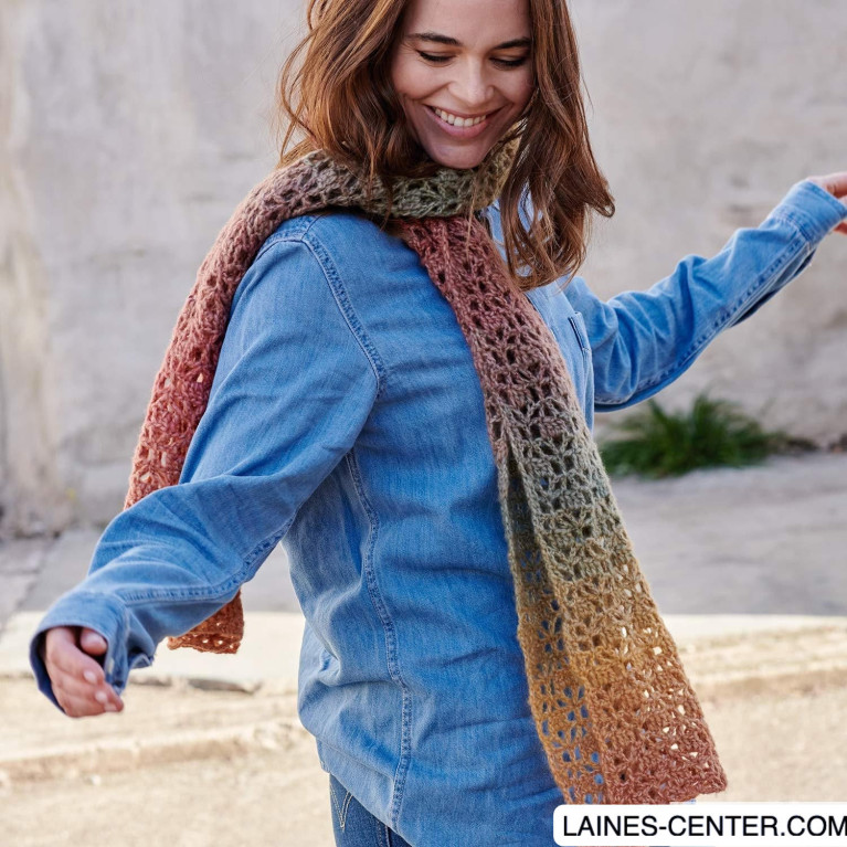 Echarpe Angelo - crochet