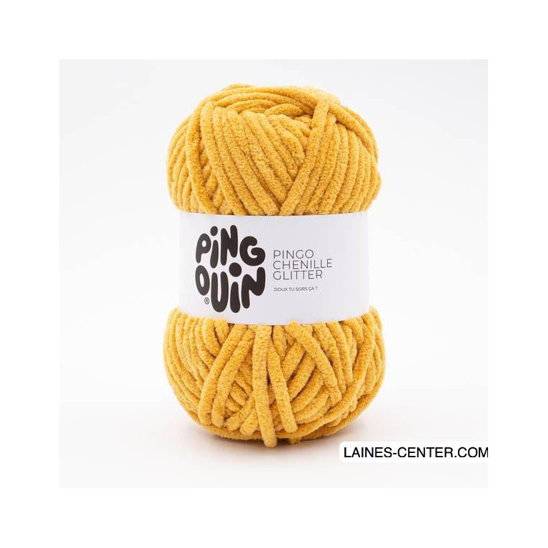 Pingo Chenille Glitter doré