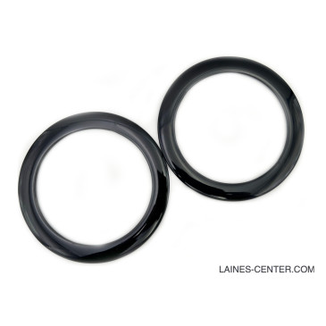 Poignée ronde résine 15,5cm