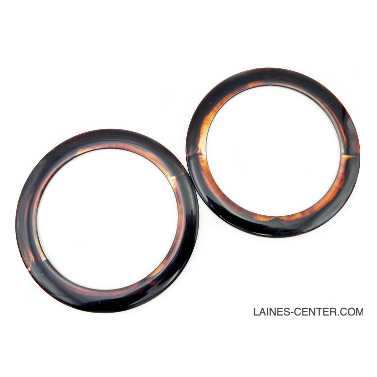 Poignée ronde résine 15,5cm