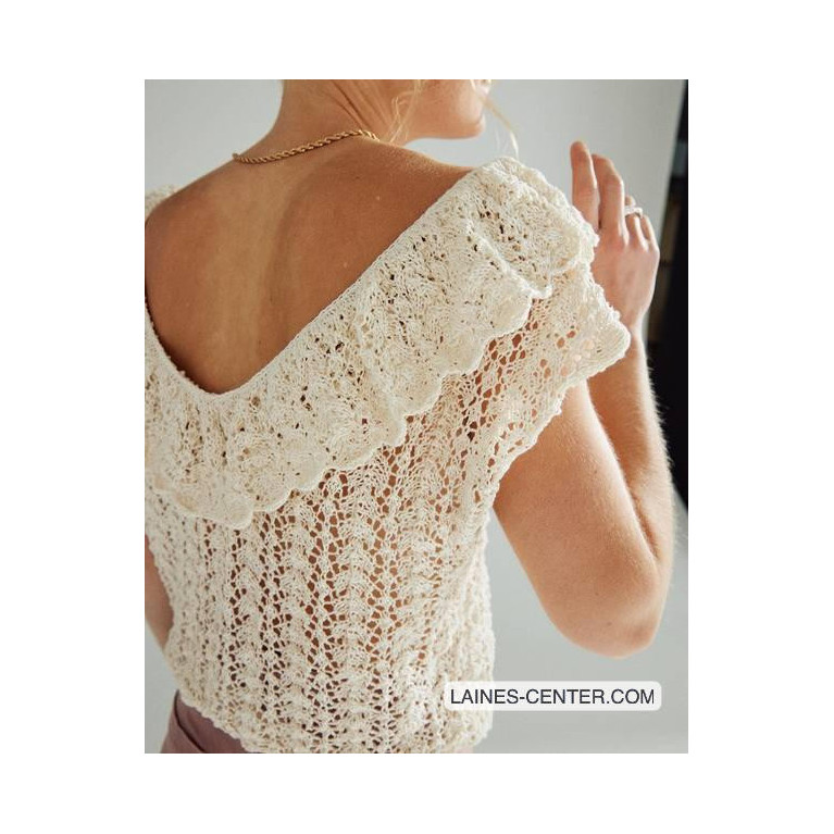 Modèle PDF - Debardeur Femme Nelly - Tricot