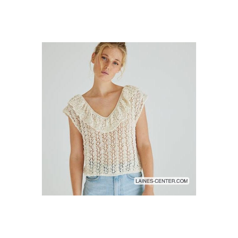 Modèle PDF - Debardeur Femme Nelly - Tricot