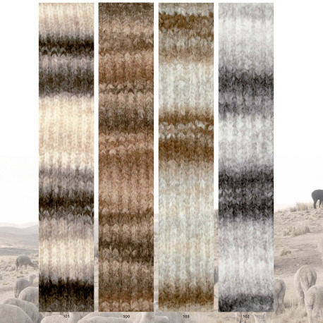 Pure Alpaca Natural Colors