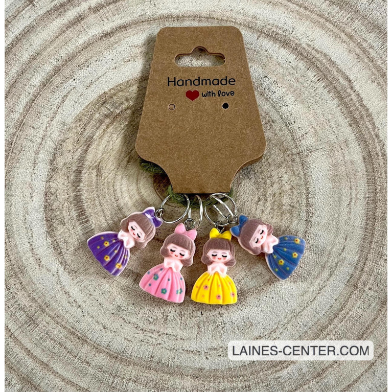 Marqueurs de maille princesse