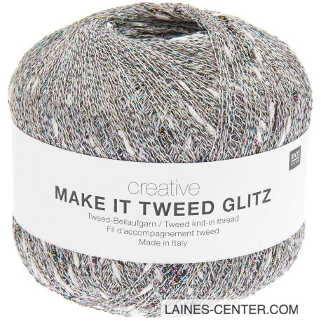 Creative Make It Tweed Glitz ecru