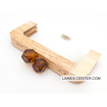 Clic Clac en bois avec perle 11