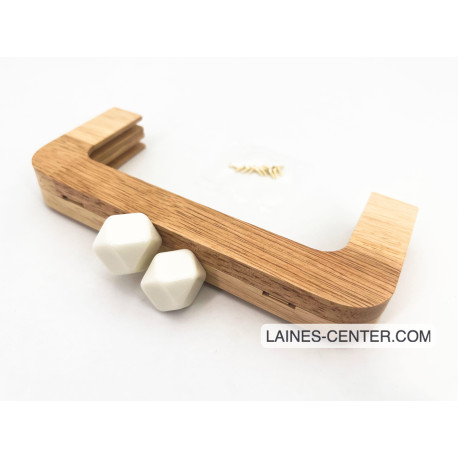 Clic Clac en bois avec perle 05