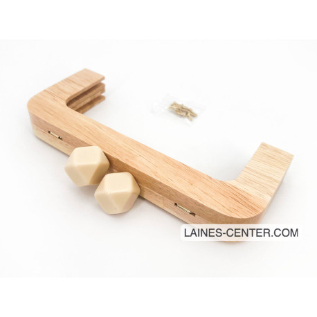 Clic Clac en bois avec perle 06