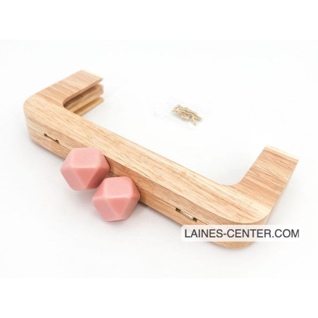 Clic Clac en bois avec perle 08