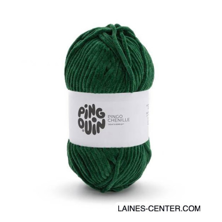 Pingo Chenille vert foret