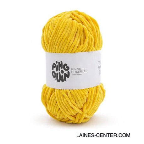 Pingo Chenille jaune soleil