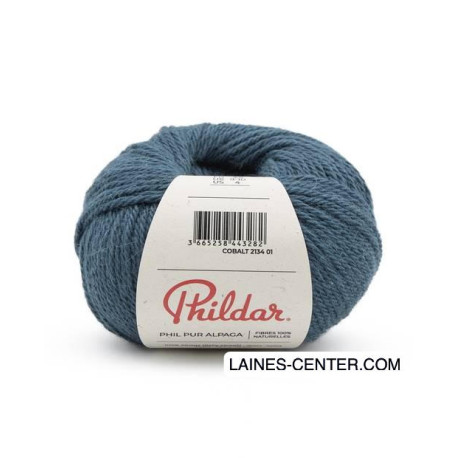 Phil Pur Alpaga cobalt