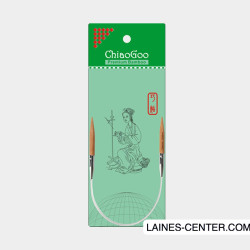 Aiguilles circulaires fixes Bambou 23cm ChiaoGoo