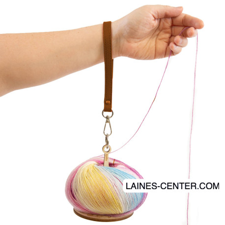 Porte-pelote en bois