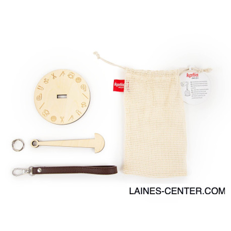 Porte-pelote en bois