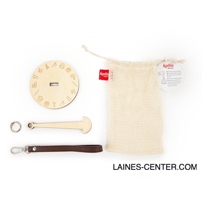 Porte-pelote en bois