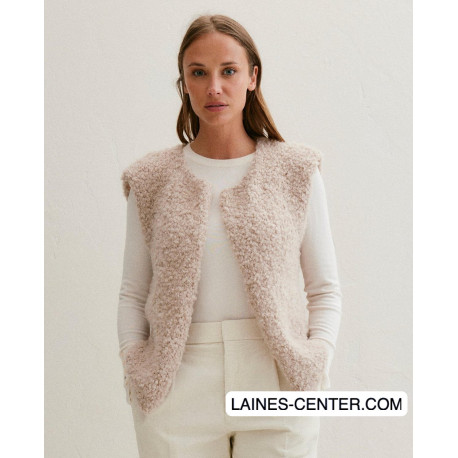 Modèle PDF gilet Olivo - Phildar